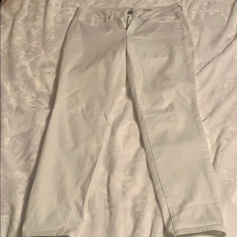 Juniors white jeggings